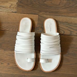 Vince White Sandal size 9
